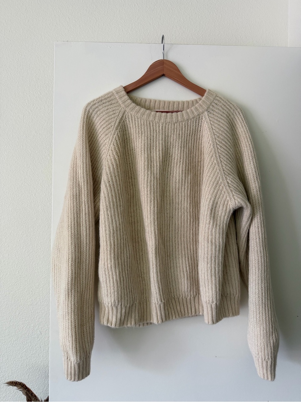 IOAN Fisherman Sweater Undyed Alpaca